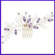 Retro Handmade Beaded Five-tooth Hair Comb Accessories