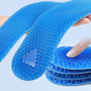 Silicone Shoes Insoles Honeycomb Soft shock absorption