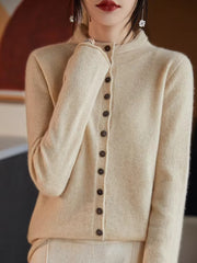 Wool Jacket Knitted Top Sweater