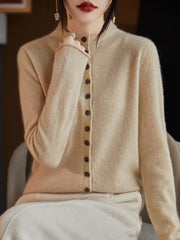 Wool Jacket Knitted Top Sweater