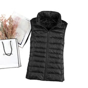 Duck Down Jacket Women Puffer Jacket Vest