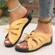 Women Sandals Sweet Wedges Heels Sandals
