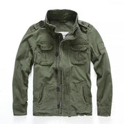 Olive M65 Vintage Jackets For Men Army Green Oversize Denim