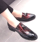 Casual Leather Shoes For Men Breathable Leather Loafers