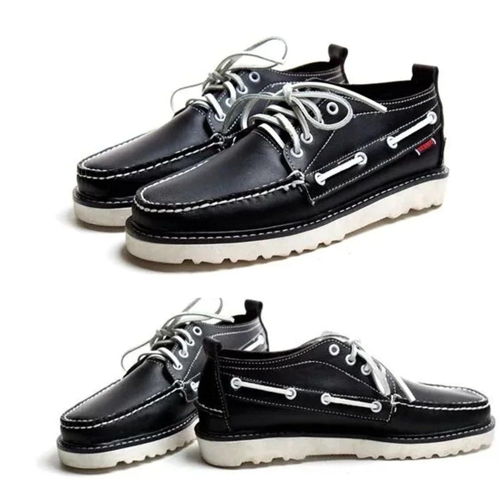 Mens Black Boat Shoes Come4buy Eshop 9633