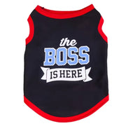 Pet Vest For Small Dogs Cats Letter Print Dog T-shirts