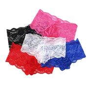 Sexy Men Lace Boxers Mesh Sissy Underwear