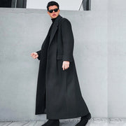 Winter Extra Long Warm Wool Blends Coat