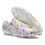 Unisex Ankle Football Boots Cleats Grass Training