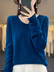 Wool Sweater Cashmere Pullover