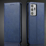 For Samsung Galaxy Note20 Ultra 5G/4G Embossed Cat Butterflies Pattern Horizontal Flip Leather Case