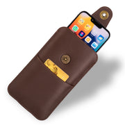 Cow Leather 7.2 IPhone Pouch Belt Clip Case Holder