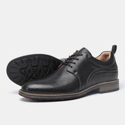 Casual Leather Shoes Comfortable Derby Shoes
