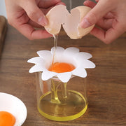 Egg White Yolk Separator 1pc/ Cute Flower Design