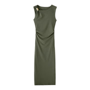 Holiday Women Summer Dress Sleeveless Evening Dresses