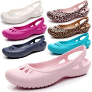 Summer Lightweight Non-Slip Hole Shoes Flat Sandals
