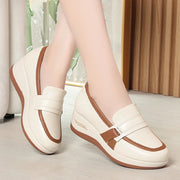 Women Platform 4.5cm Med Heels Wedges Shoes