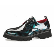 Men Round Toe Party Wedding Business Casual Shoes