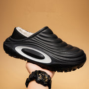 Fashion Cotton Men Slippers Winter Warm Plush Men Slippers