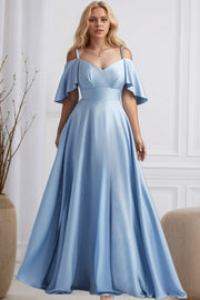 Off Shoulder Elegant Evening Maxi Dress 5XL