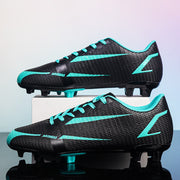Outdoor Men Soccer Shoes Adult Kids Long Spikes Football Boots