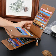Unisex Card Holder Multi Slot Long Wallet