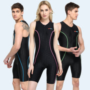 Unisex one-piece professional sports competition swimsuits
