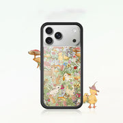 Wild Flower 3D WF Flower Beds Phone Case For iPhone