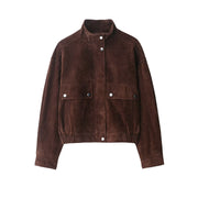 Women Autumn Big Pocket Jackets