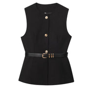 Women Vest Outerwear Women Sleeveless Working Top