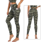 Yoga Pants Sports Camouflage Leggings