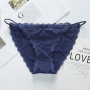 Sexy Panties Women Lace Low-rise Solid Sexy Briefs Seamless intimate g-strings thongs Panty cotton crotch woman underwear