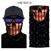 Coefficient code printing sports variety magic turban riding hood mask hood
