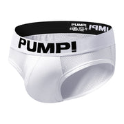 Men's cotton briefs fashion black and white solid color single product briefs - Come4Buy eShop