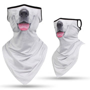 Animal print outdoor riding collar windproof and sunscreen Neck Gaiter