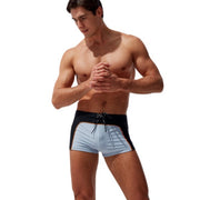 Swimwear For Men C4B-SS04 Swim Boxer Shorts Beach Sports