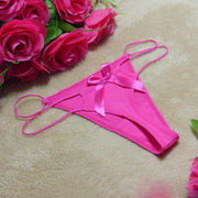 Sexy thong double belt temptation can put vibrator panties