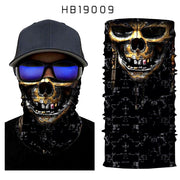 3D Seamless Shark Lion Balaclava Magic Face Mask Warmer Motorcycle Outdoor Riding Ski Neck Gaiter Shield Tube Durag Men Sun