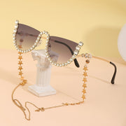 Rimless Bling Sunglasses
