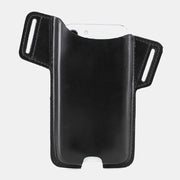 Men Genuine Leather Cow Leather EDC 6.5 Inch Phone Bag Waist Bag Sling Bag