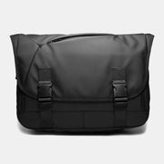 Men PVC Waterproof Large Capacity Crossbody Bag Multifunction 15.6 Inch Laptop Briefcases Messenger Shoulder Bag