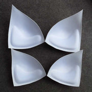 Sling bikini triangle sponge mold cup bowl Swimsuit sponge cup (White 20.5*15.5cm)