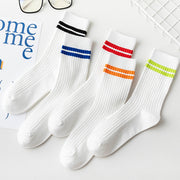 Cotton Socks 5 pairs - C4B 04 Middle Tube Style