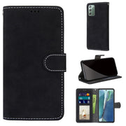 For Samsung Galaxy Note 20 Retro Frosted Horizontal Flip PU Leather Case with Holder Card