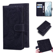 For Xiaomi Mi 11 Tiger Embossing Pattern Horizontal Flip Leather Case with Holder Card Slots