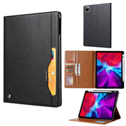 For iPad Pro Knead Skin Texture Horizontal Flip Leather Tablet Case with Photo Frame Holder