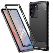 For Samsung Galaxy Note20 C2 2 in 1 Shockproof TPU + PC Protective Case with PET Screen