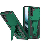 For Samsung Galaxy S21+ 5G Super V Armor PC + TPU Shockproof Case with Invisible
