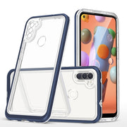 For Samsung Galaxy S21 Bright Series Clear Acrylic + PC+TPU Shockproof