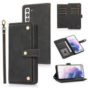 For Samsung Galaxy S21+ 5G PU + TPU Horizontal Flip Leather Case with Holder Card Slot